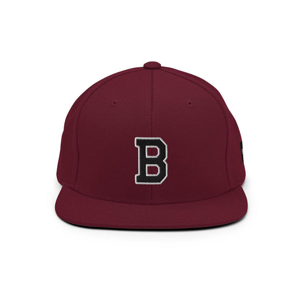 B Snapback Hat