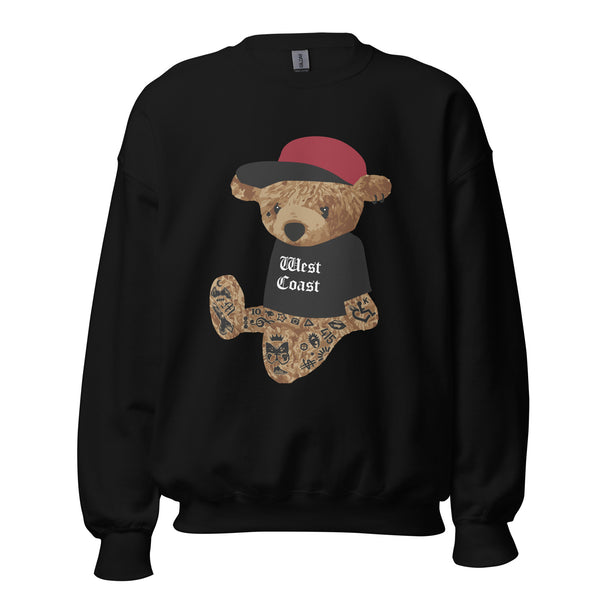 Tatted Teddy Crewneck Sweatshirt