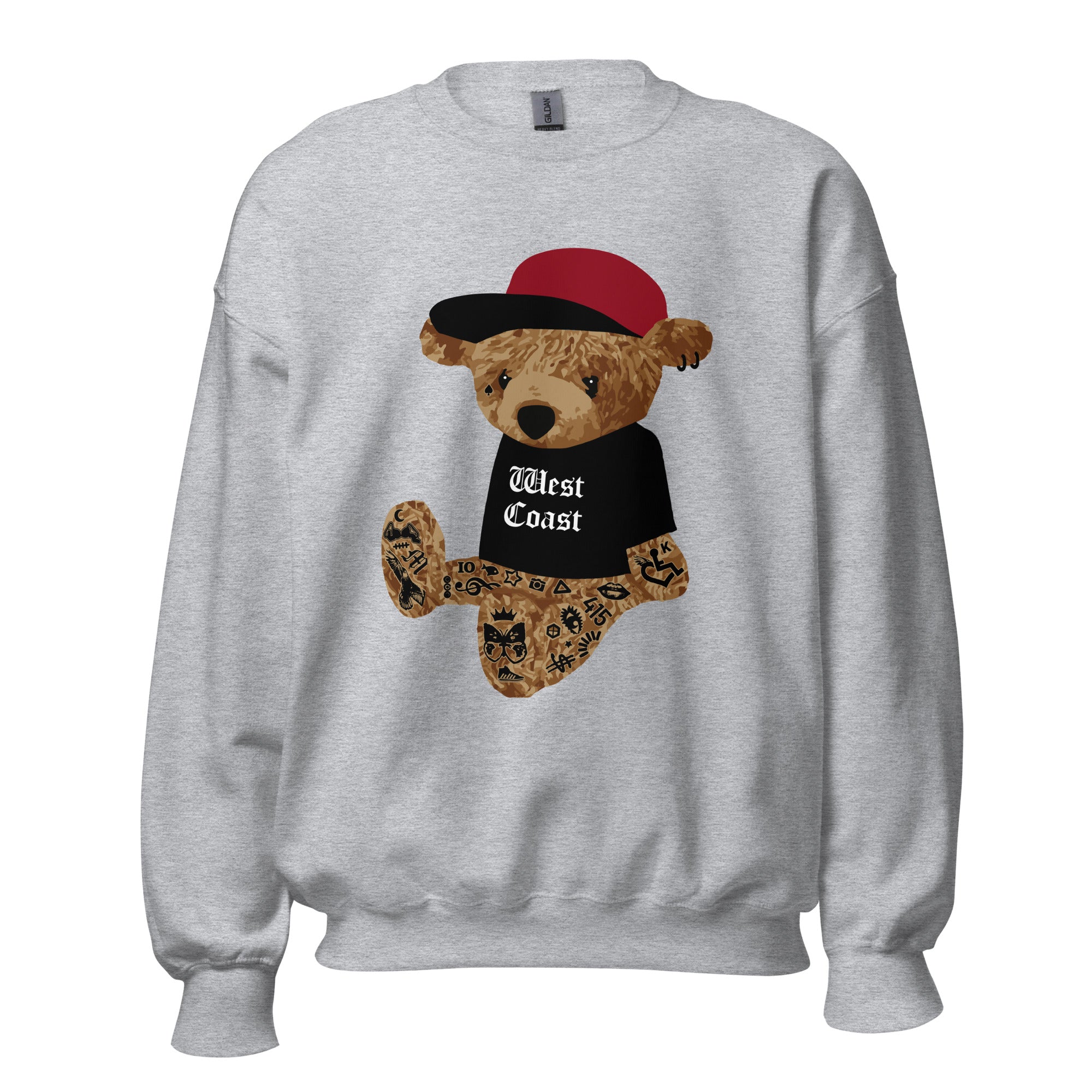 Tatted Teddy Crewneck Sweatshirt – Bra Streetwear